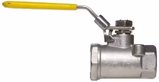 Válvula de esfera em T flutuante com engrenagem helicoidal de aço carbono ou aço inoxidável