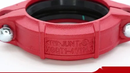 Acoplamento rígido de encaixe de tubulação ranhurado em ferro dúctil aprovado pela UL FM