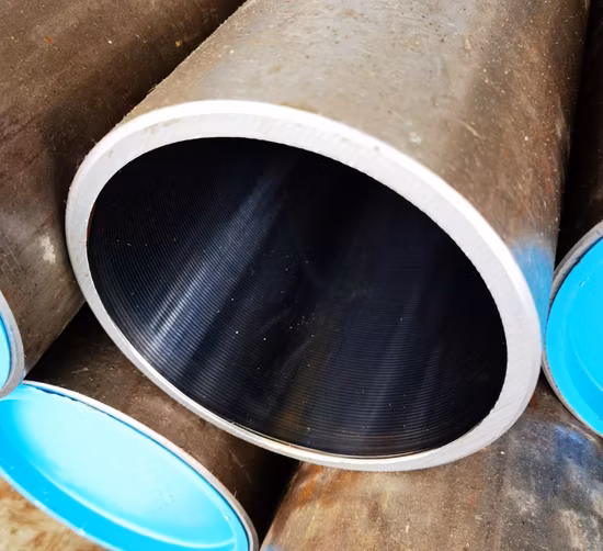 Afiação estirada a frio, tubo de aço sem costura, tubo de cilindro hidráulico por grau SAE1020/SAE1045/SAE4130/St52